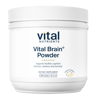 Vital Brain Powder® Natural Lemon Flavor