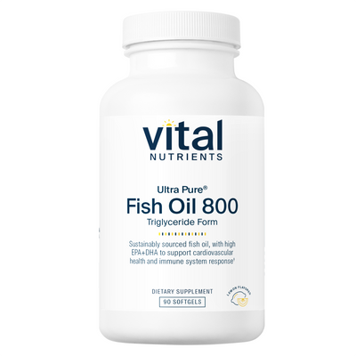 Ultra Pure® Fish Oil 800 Triglyceride Form Pharmaceutical Grade