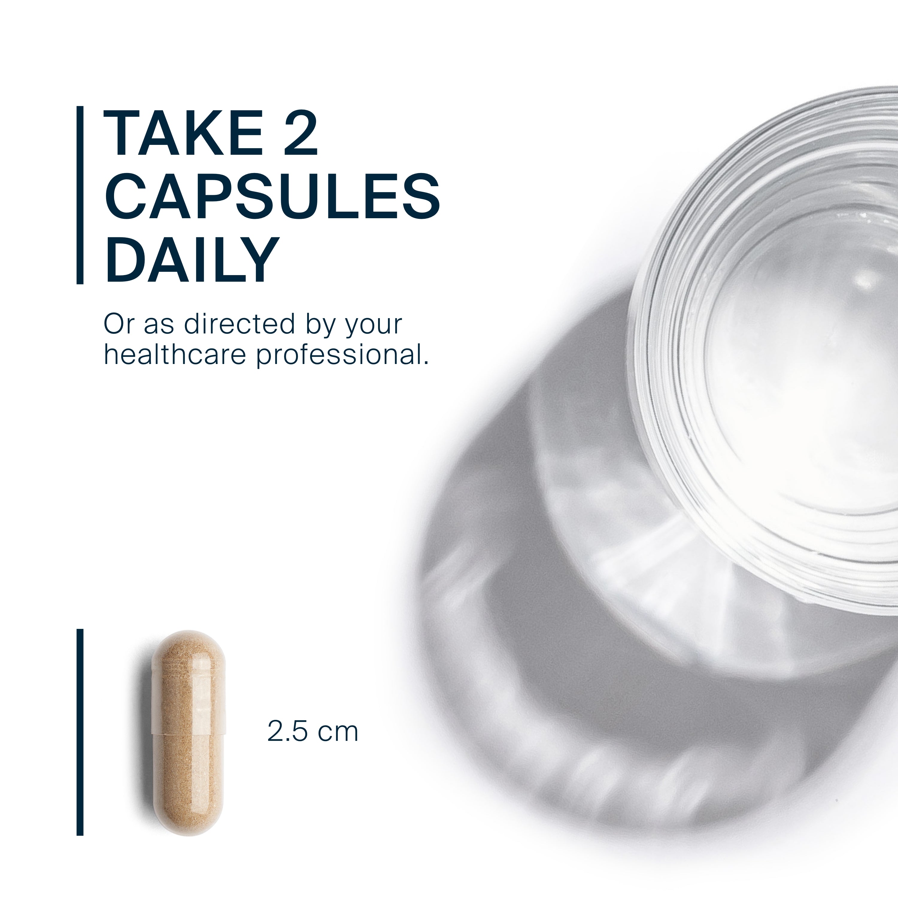 Vital Nutrients PMS Support supplement  suggested use: take two capsules daily or as directed by your healthcare practitioner.