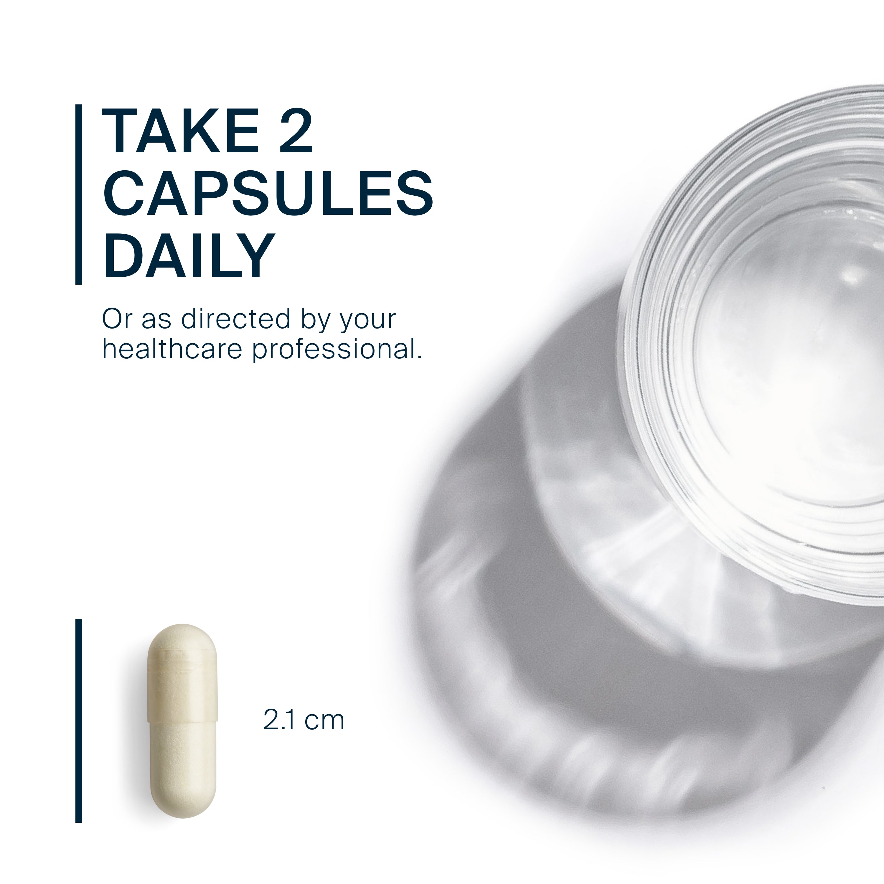 Vital Nutrients R-Lipoic Acid take two capusles daily or as directed by your healthcare practitioner.