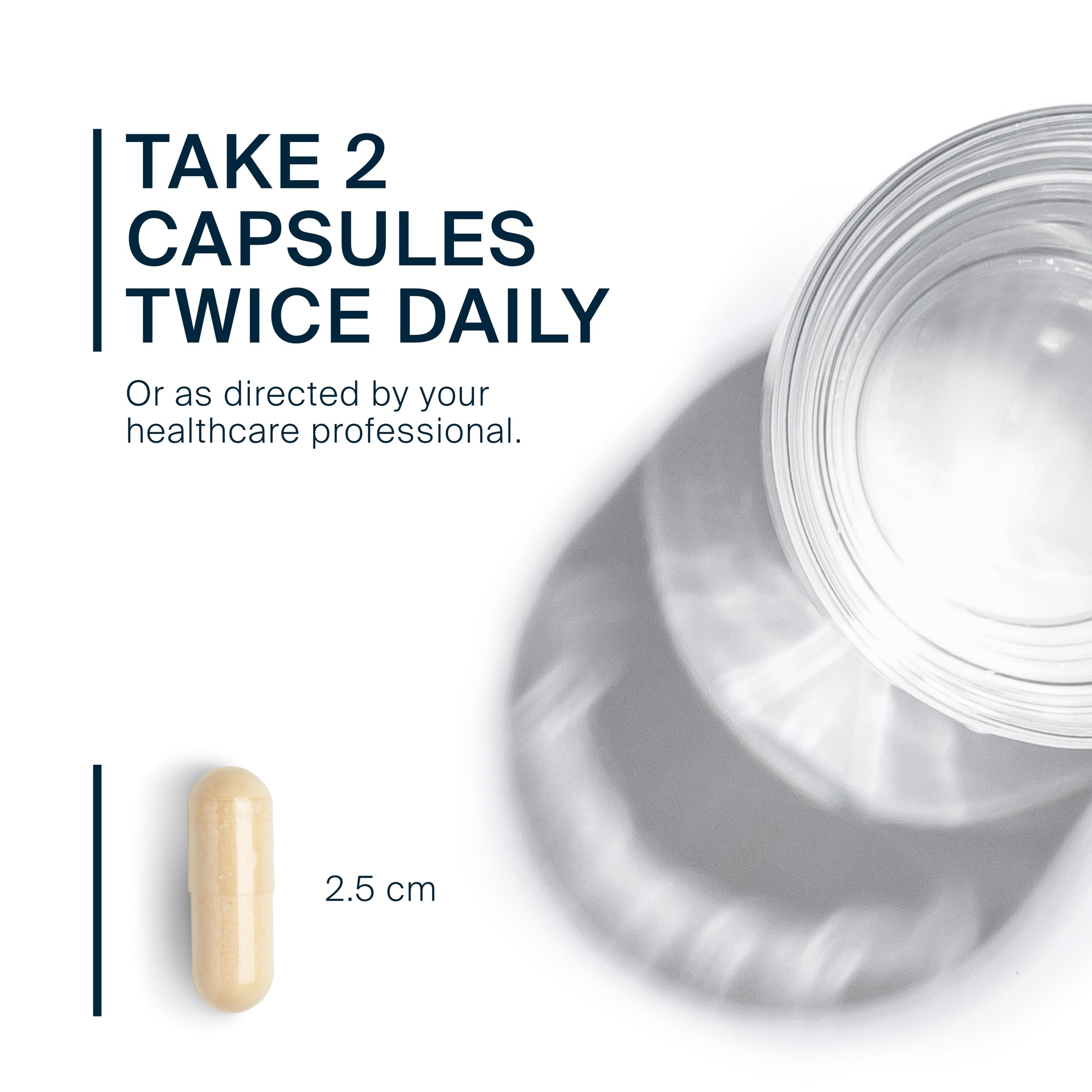 Vital Nutrients Tyrosine and B Vitamins supplement suggested use: take two capsules twice daily or as directed by your healthcare practitioner.
