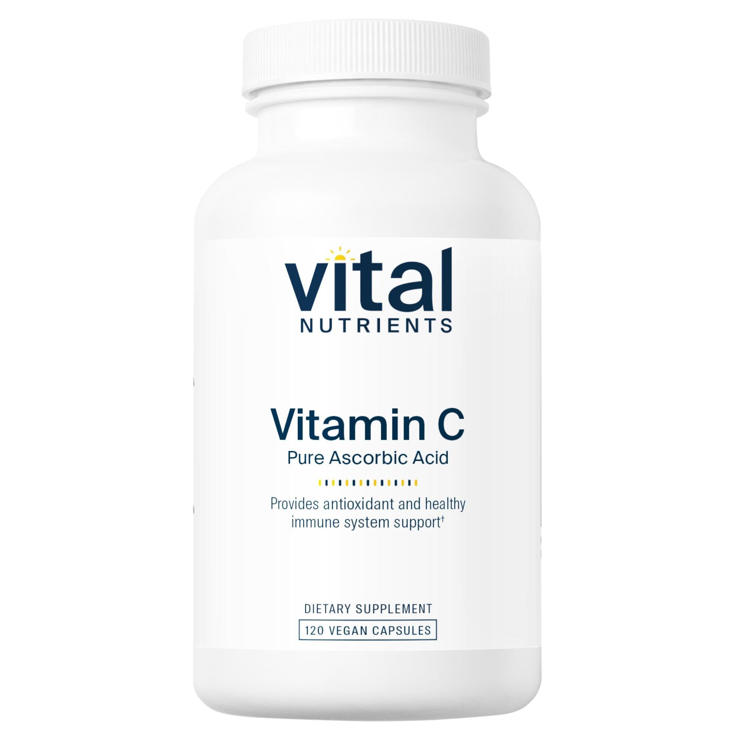 Vital Nutrients Vitamin C 120 capsules.