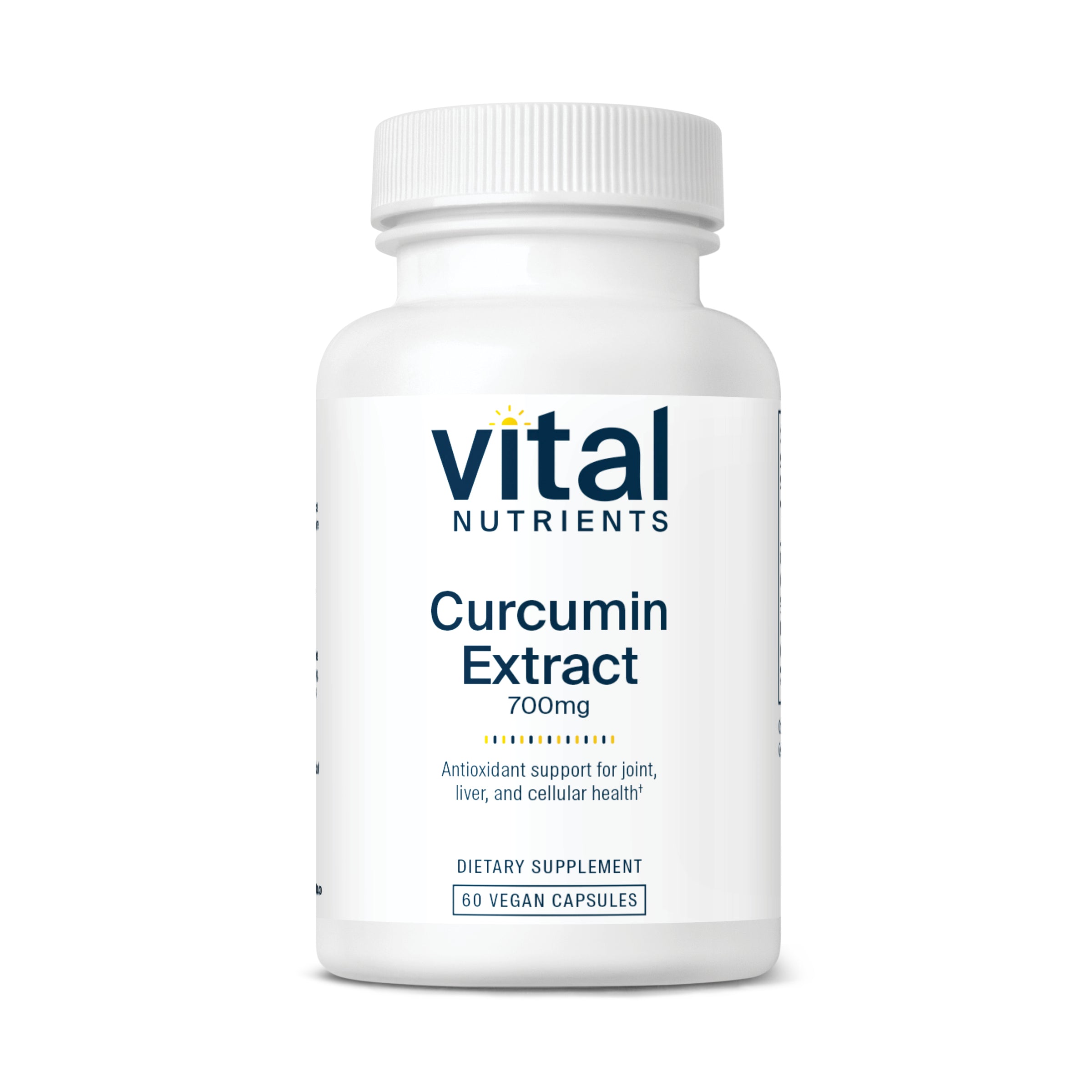 Vital Nutrients Curcumin Extract 700mg with BioPerine.