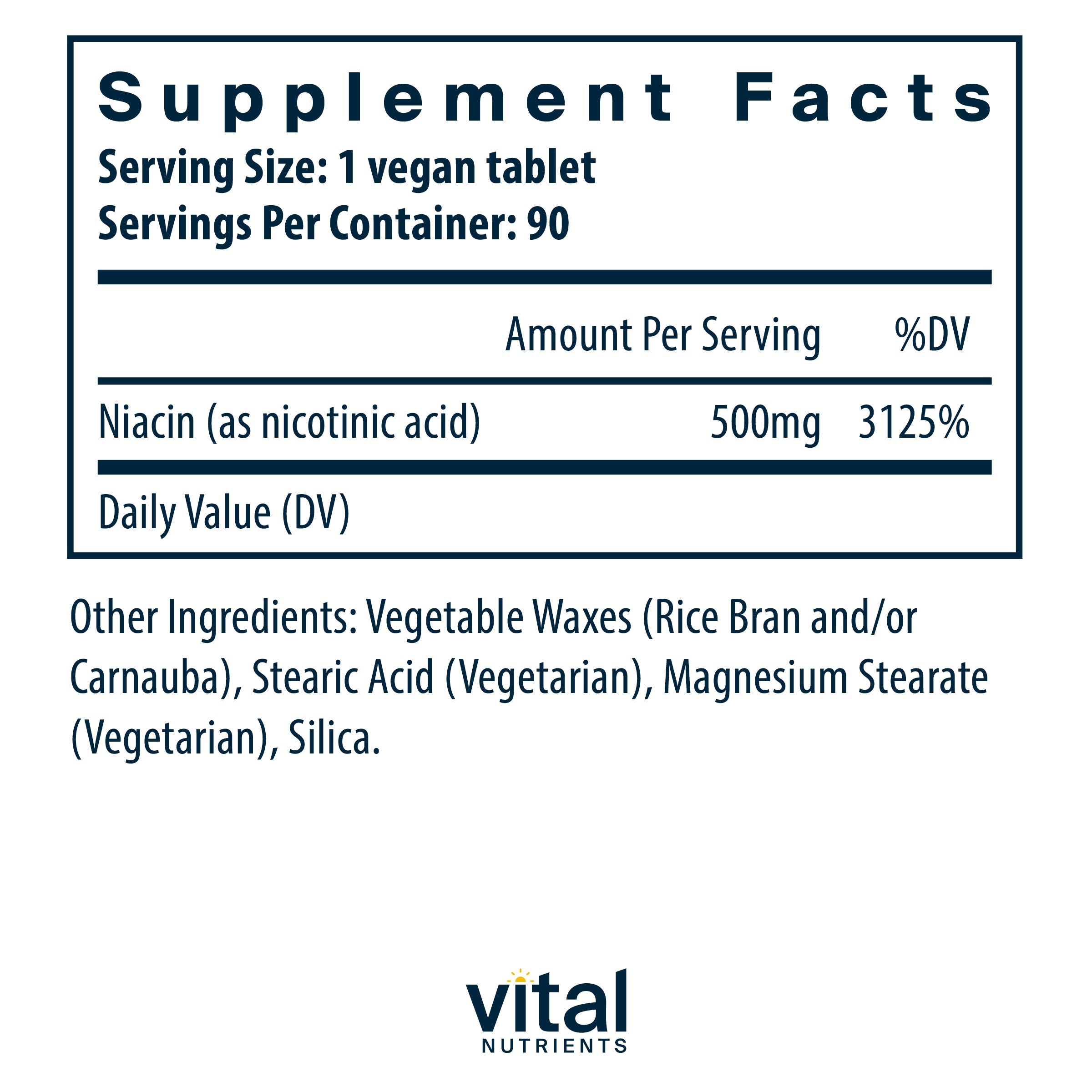 Niacin 500mg