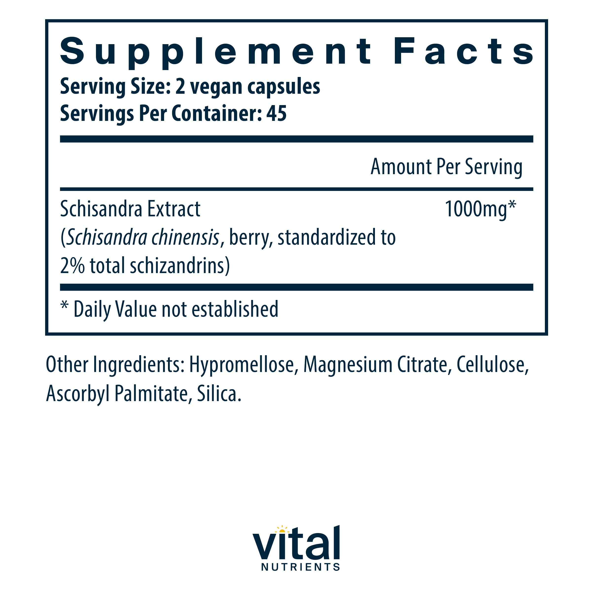 Schisandra Extract 1000mg