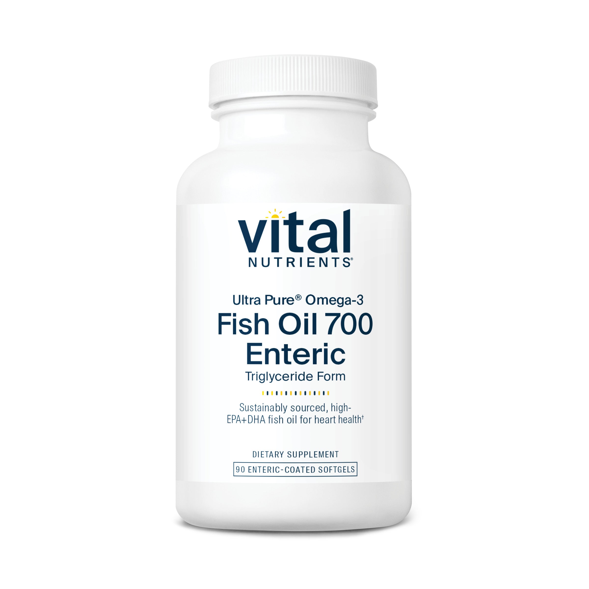 Vital Nutrients Ultra Pure® Fish Oil 700 Enteric