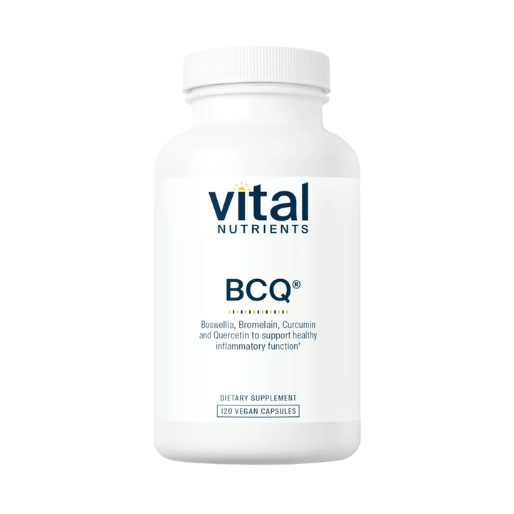 Vital Nutrients BCQ | Boswellia/Curcumin w/Quercetin & Bromelain