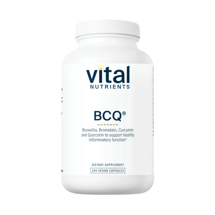 Vital Nutrients BCQ | Boswellia/Curcumin w/Quercetin & Bromelain