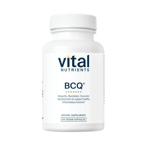 Vital Nutrients BCQ | Boswellia/Curcumin w/Quercetin & Bromelain