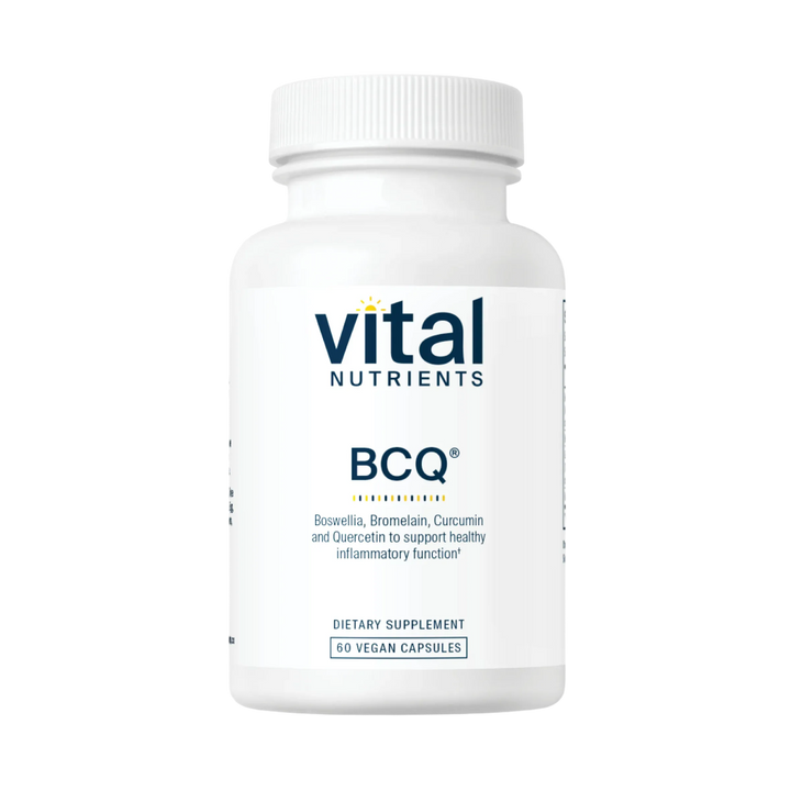 Vital Nutrients BCQ | Boswellia/Curcumin w/Quercetin & Bromelain