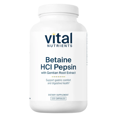 Betaine HCl Pepsin Gentian Root Extract