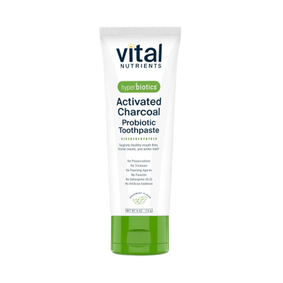 Hyperbiotics Activated Charcoal Probiotic Toothpaste