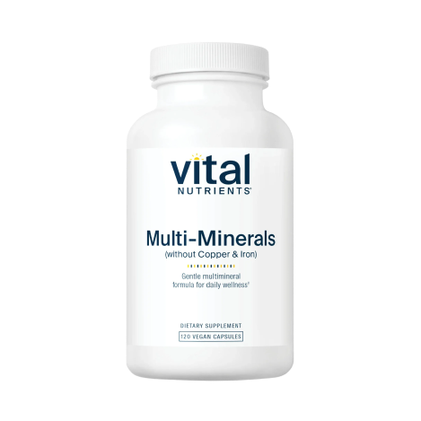 Multi-Minerals Citrate/Malate Formula (No Copper or Iron)
