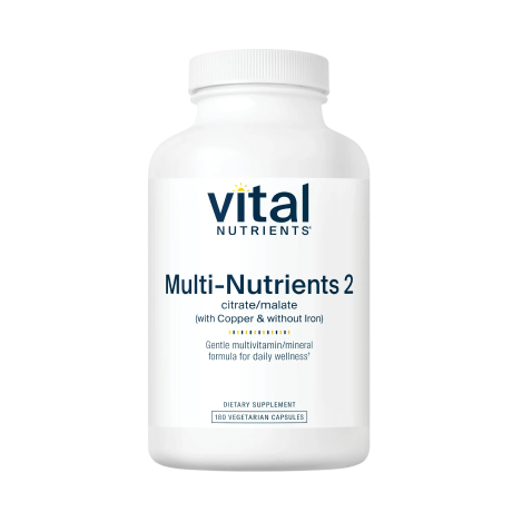 Multi-Nutrients 2 Citrate/Malate Formula (with Copper & without Iron)