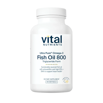 Ultra Pure® Fish Oil 800 Triglyceride Form Pharmaceutical Grade