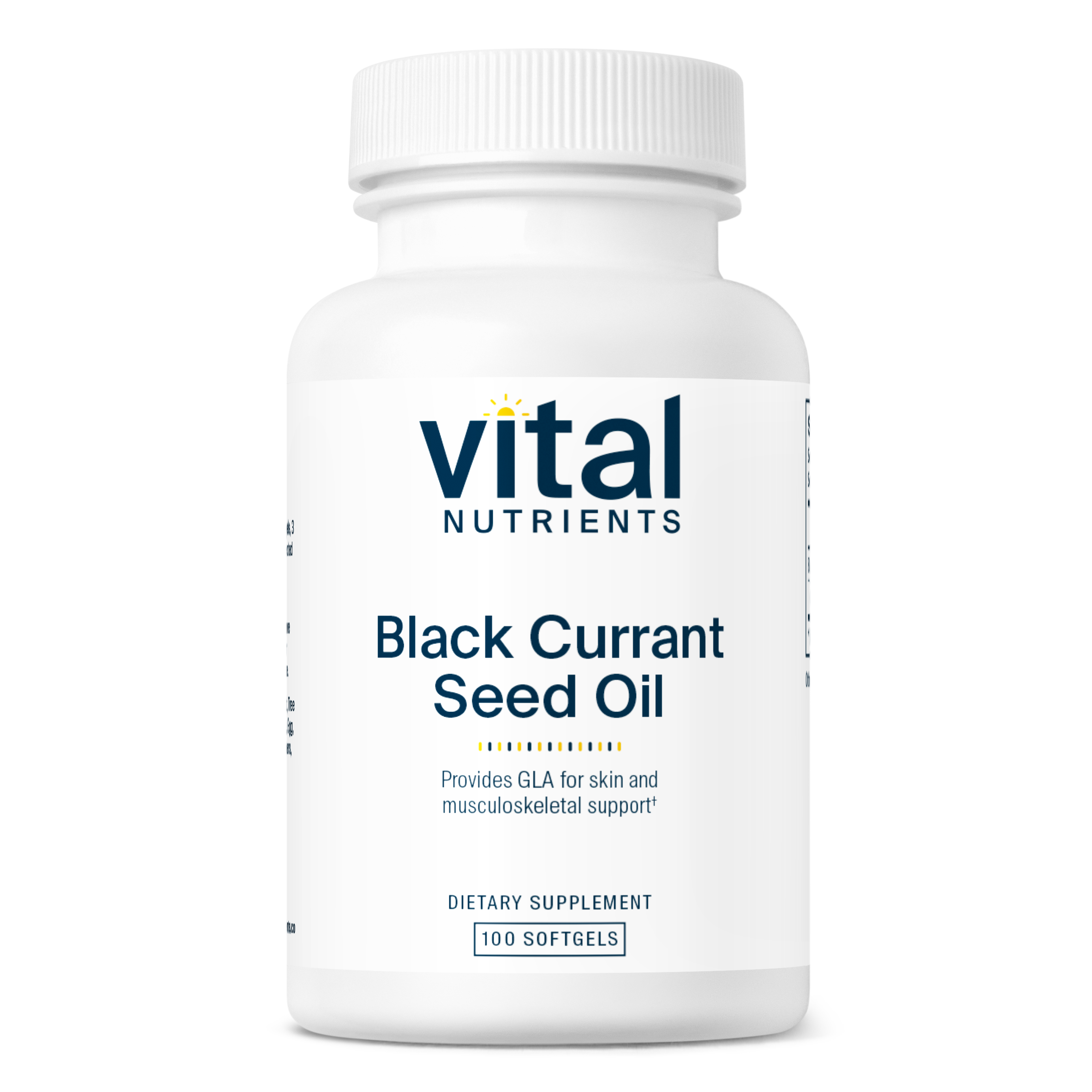 Black Currant Seed Oil 500mg-GLA 70mg