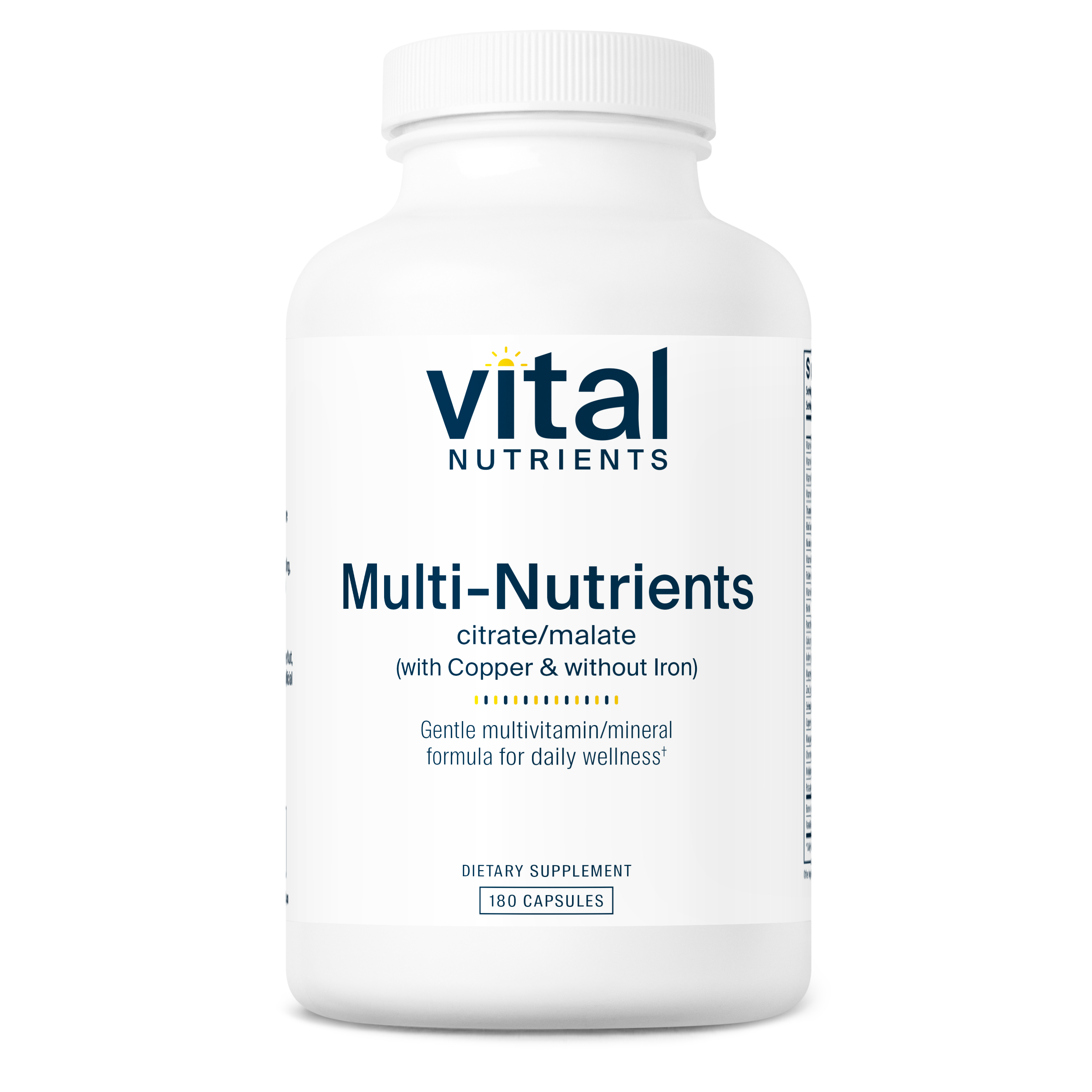 Multi-Nutrients 2 Citrate/Malate Formula (with Copper & without Iron)