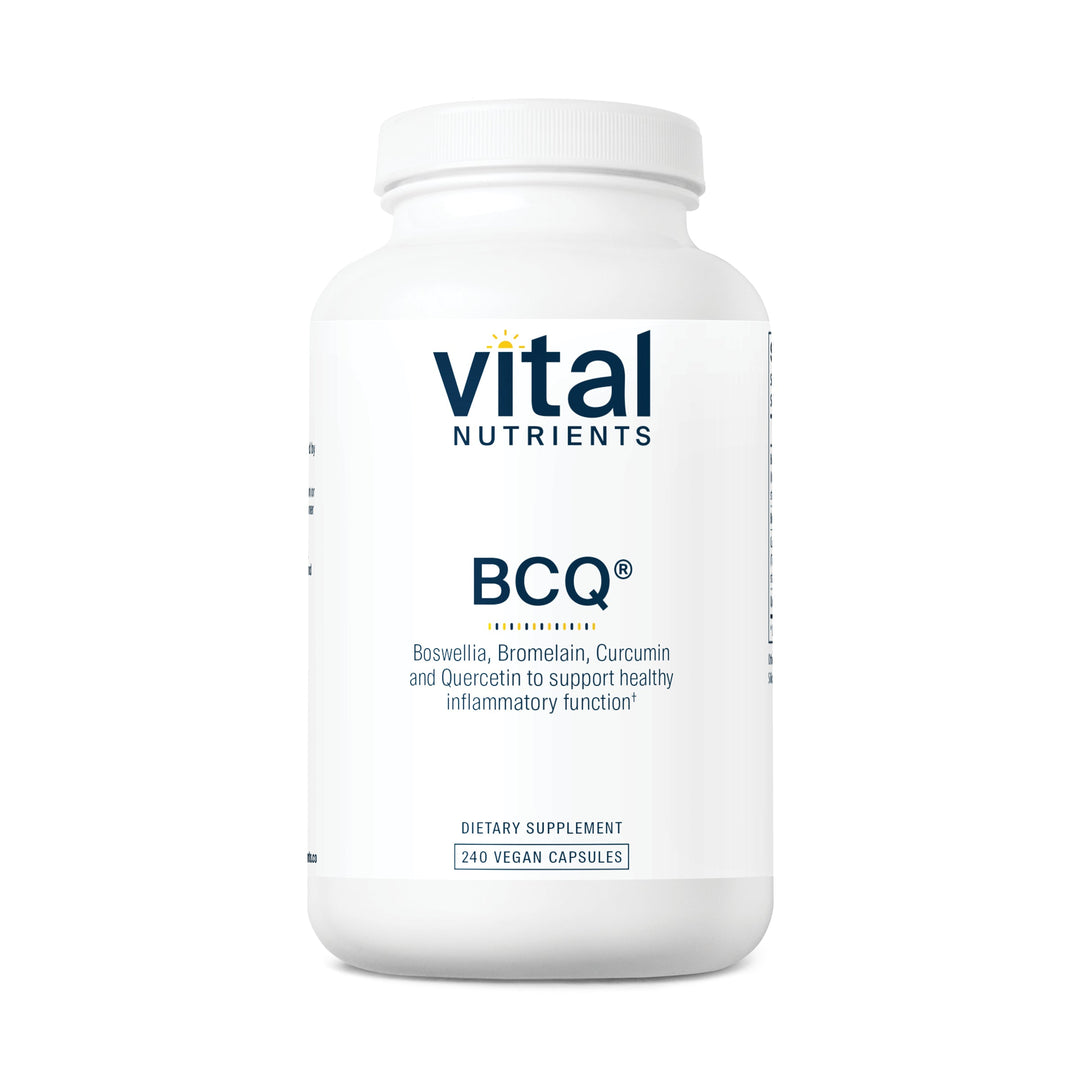 Vital Nutrients BCQ | Boswellia/Curcumin w/Quercetin & Bromelain