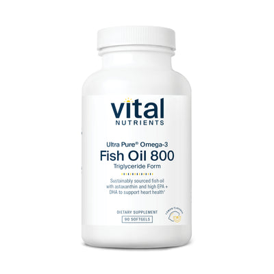 Ultra Pure® Fish Oil 800 Triglyceride Form Pharmaceutical Grade