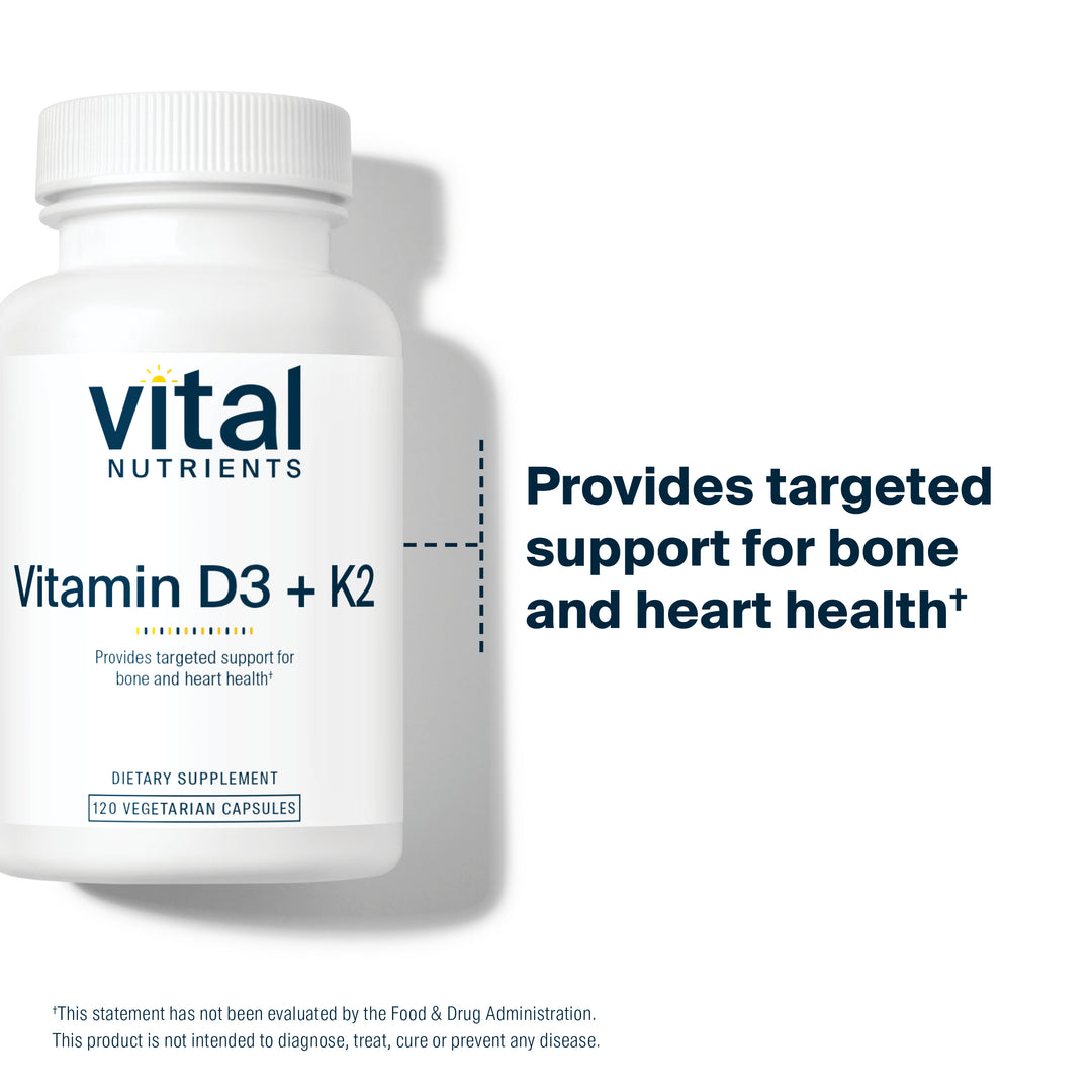 Vitamin D3 + K2 | Vitamin D3 with K2 | Vitamin D3 + K2 Supplements