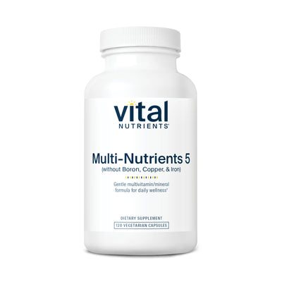 Multi-Nutrients 5 Ultra Antioxidant Formula (Boron, Copper, and Iron Free)