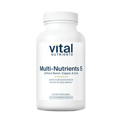 Multi-Nutrients 5 Ultra Antioxidant Formula (Boron, Copper, and Iron Free)