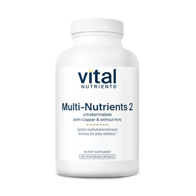 Multi-Nutrients 2 Citrate/Malate Formula (with Copper & without Iron)