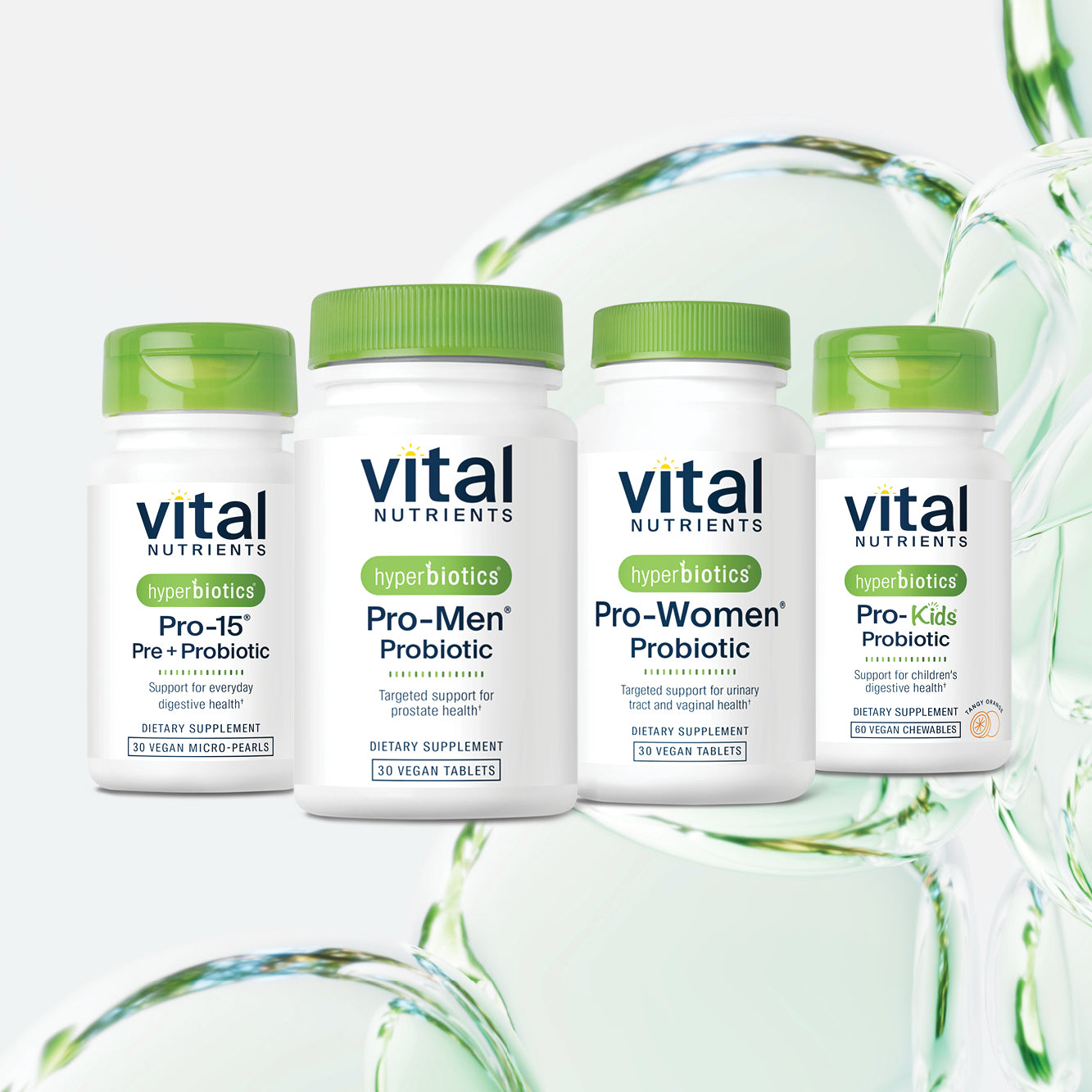 Hyperbiotics Probiotics have targeted solutions for the whole family. 